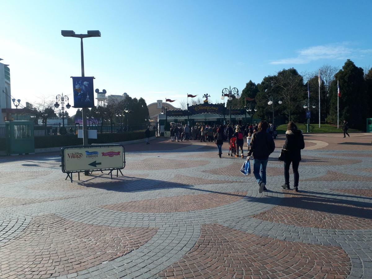 Le Charleston 3P 5 Minutes Disney Parking Gratuit Terrasse Chessy  Dış mekan fotoğraf